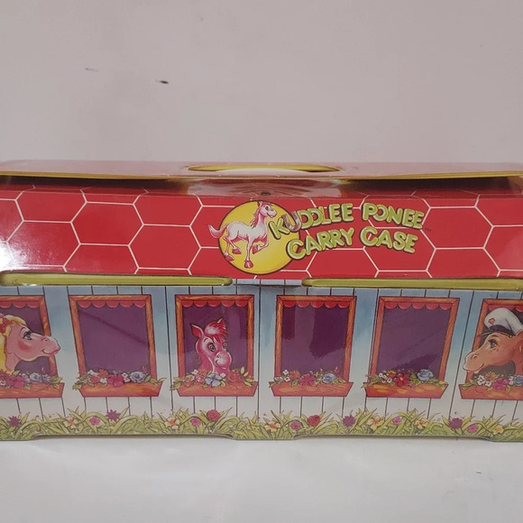 Vintage 1987 Tara Toy Corp. Kuddlee Ponee Carry Case - Picture 4 of 11